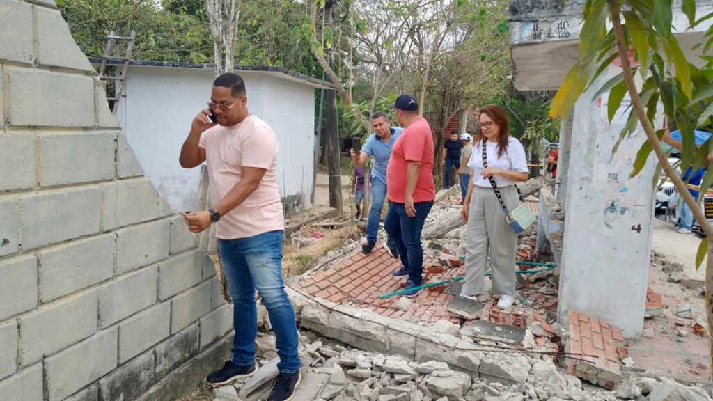 Fuertes vientos en Baranoa