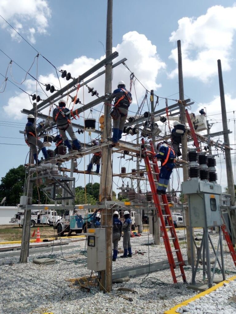 Por trabajos eléctricos Aire , hará mantenimiento a trnformdor de la SUB Estación Cordialidad