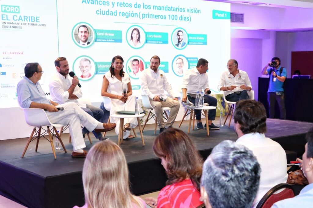 En Cartagena prticiparon los gobernadores en el foro El Caribe Un diamente de territorios sostenibles