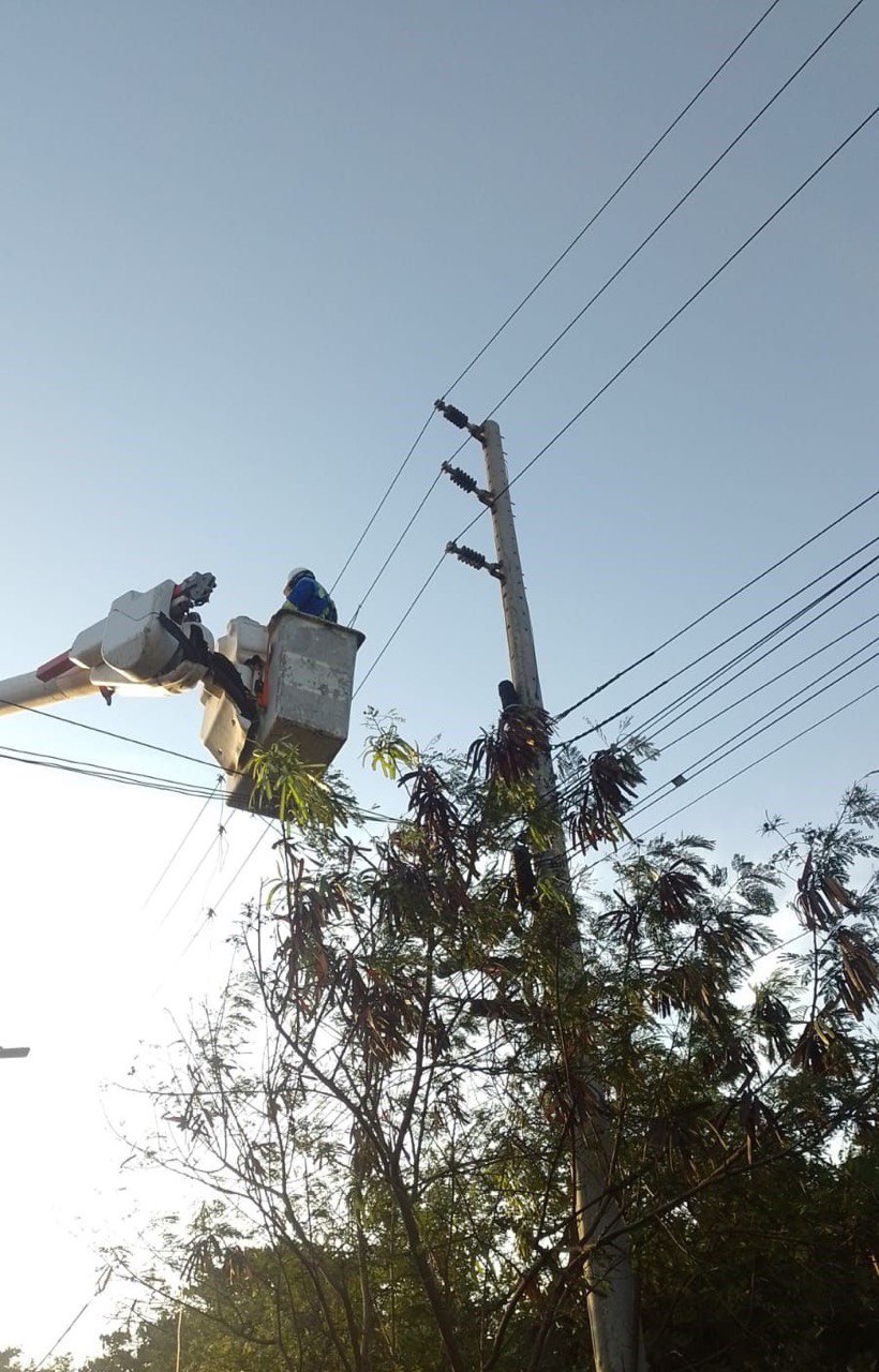 Sin energía de 8 am a 4 de la tarde 7 barrios por trabajos en la estación 20 de Julio