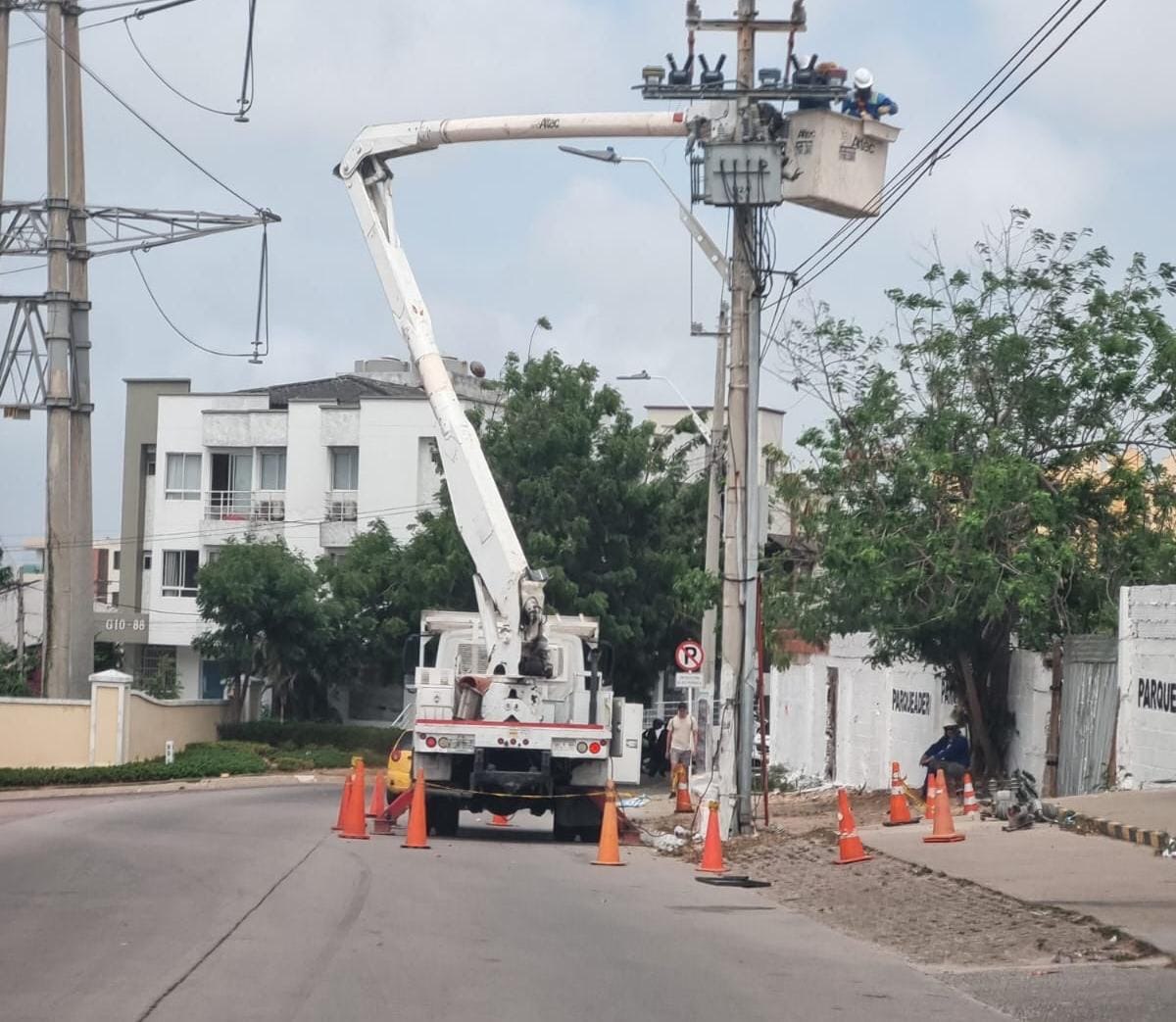 TRABAJOS ELÉCTRICOS HARÁ AIR-E , ESTE DOMINGO 28 DE ABRIL