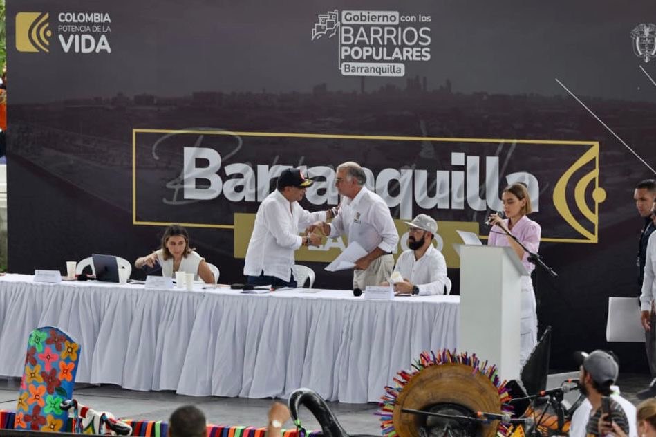 Presidente Petro en Barranquilla