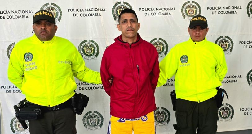 Policía capturó a alias Javi, sindicado de homicidio y porte ilegal de armas de fuego