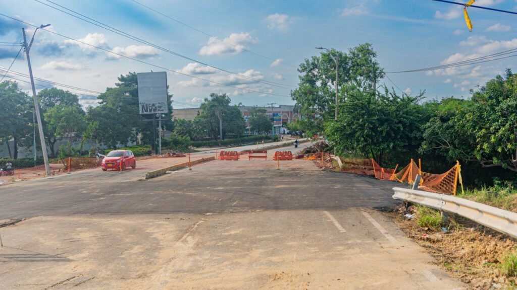 Puente de la calle 30 y el sector de Tauro, estarán listos la próxima semana