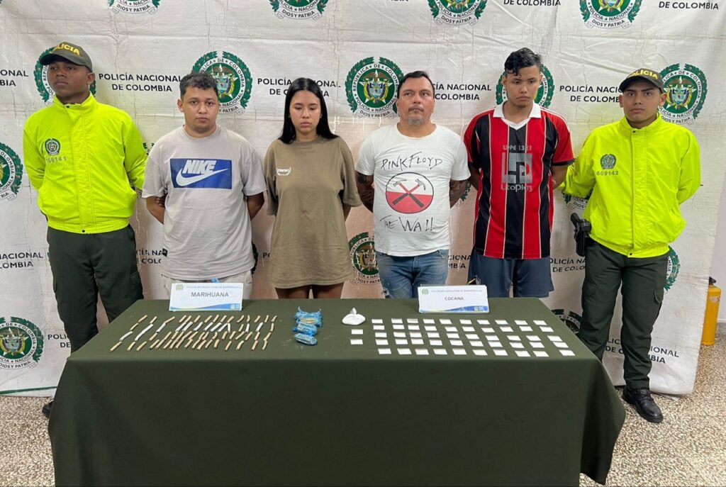 Capturadas cuatro personas implicadas en narcotráfico