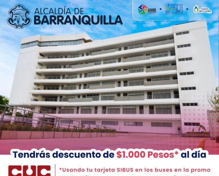 Área Metropolitana de Barranquilla oferta excelente servicio a los estudiantes con descuento