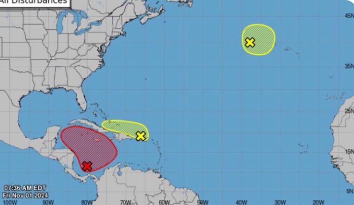 Alerta por una tormenta tropical en el Caribe