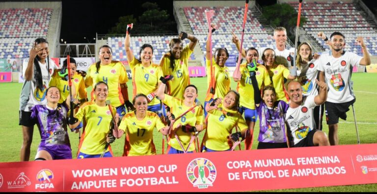 Colombia campeona mundial de fútbol de amputadas al ganar a EE.UU.