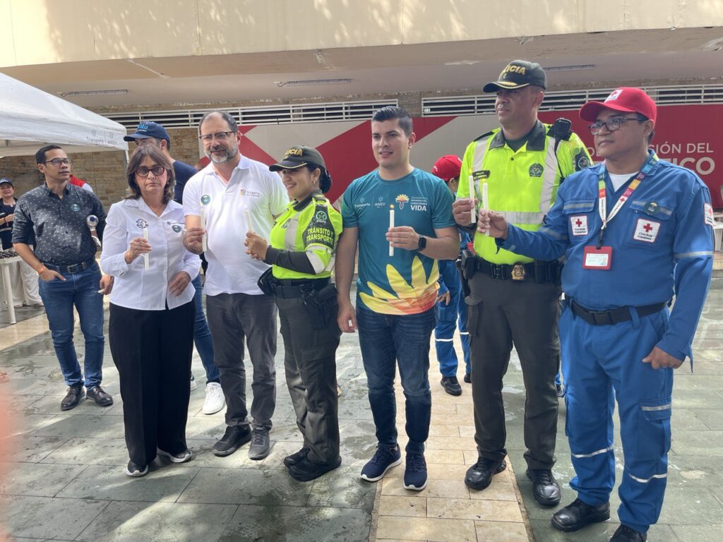 En Barrranquilla se commemoró el dia de las vicitmas por los siniestros viales