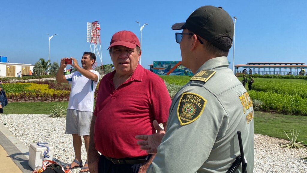 370 policias cuidan Puerto Mocho