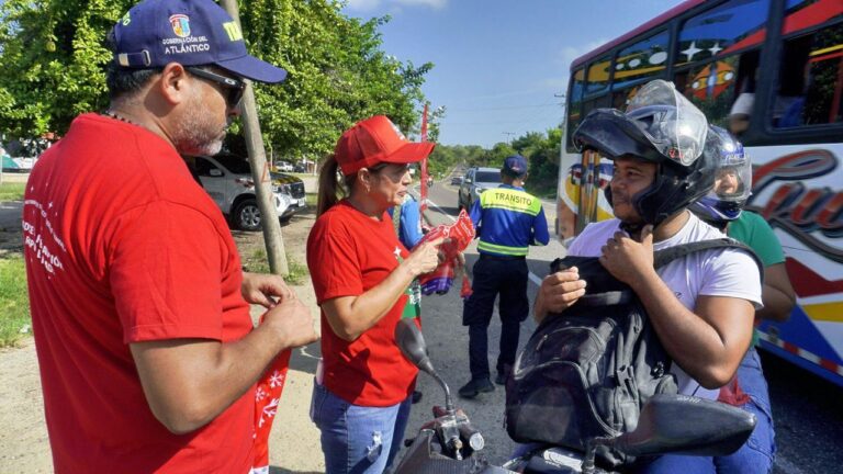 Tránsito del Atlántico, lanzó PLAN NAVIDAD SEGURA