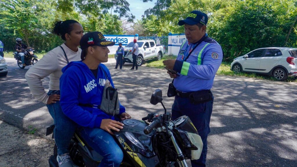 Secretaría de Tránsito del Atlántico toma medidas de restricción de circulación de motos en horas nocturnas en el Departamento