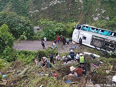 Tremendo accidente de tránsito en Nariño