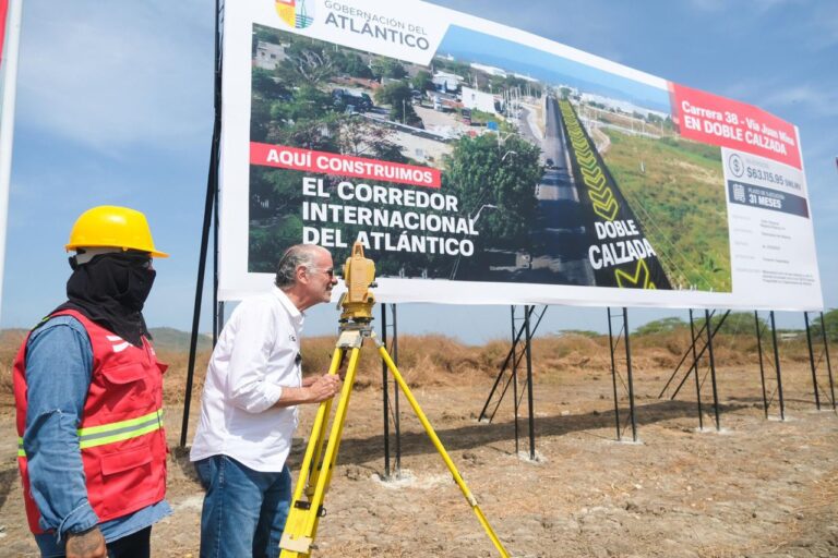 Verano inició la construcción del Corredor Internacional del Atlántico