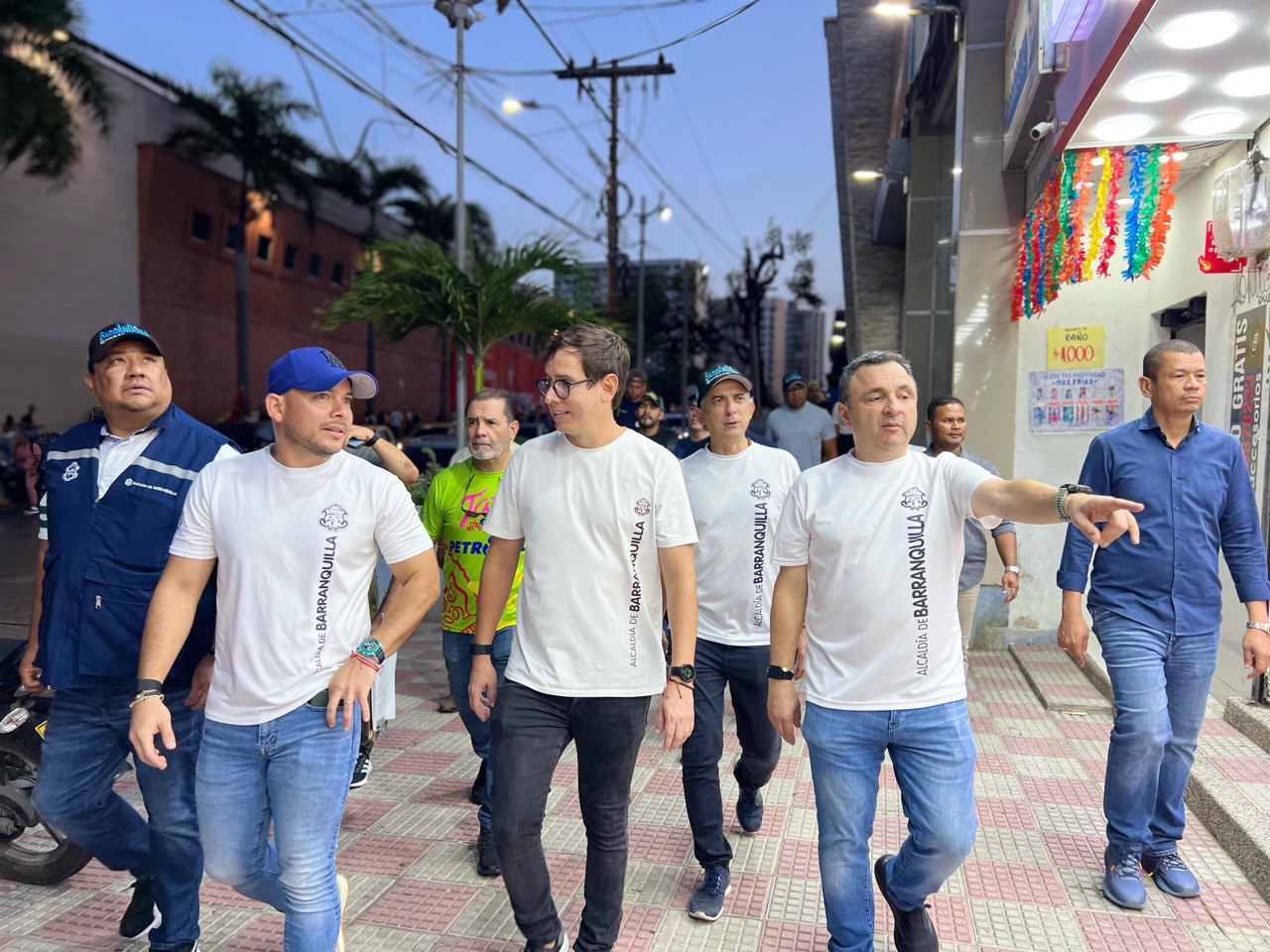 Supervisan trayecto de la Gucherna en Barranquilla