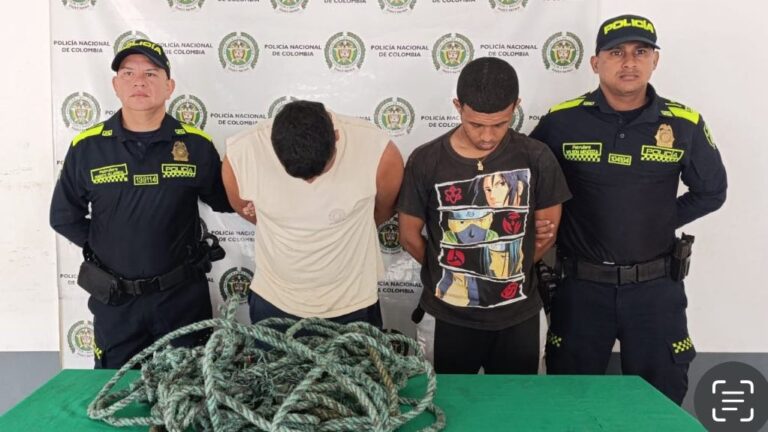 Capturados dos personas por vandalismo