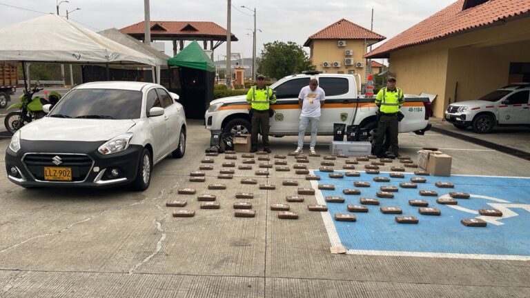 En una operción de requisa en la via al mar fue capturado un hombre