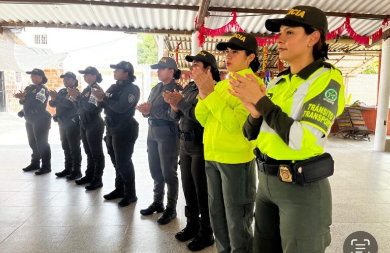 Policía conmemoró el día de la mujer