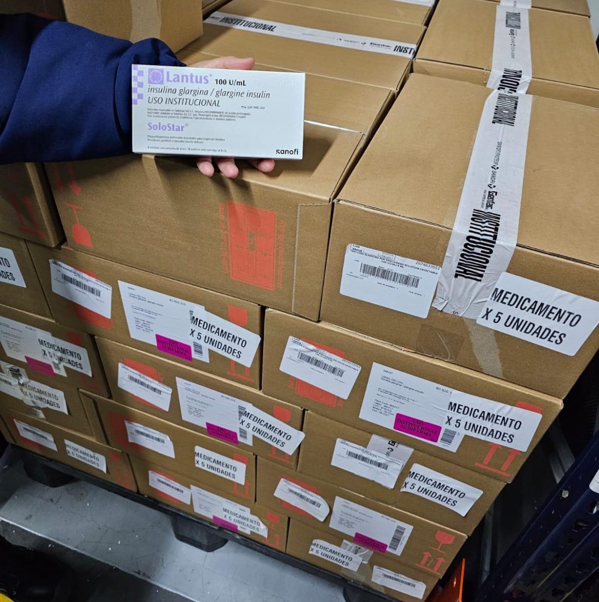 Los mediamentos no los entregan