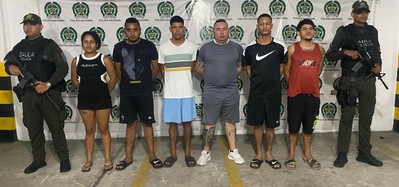 CAPTURDOS 18 DELINCUENTES