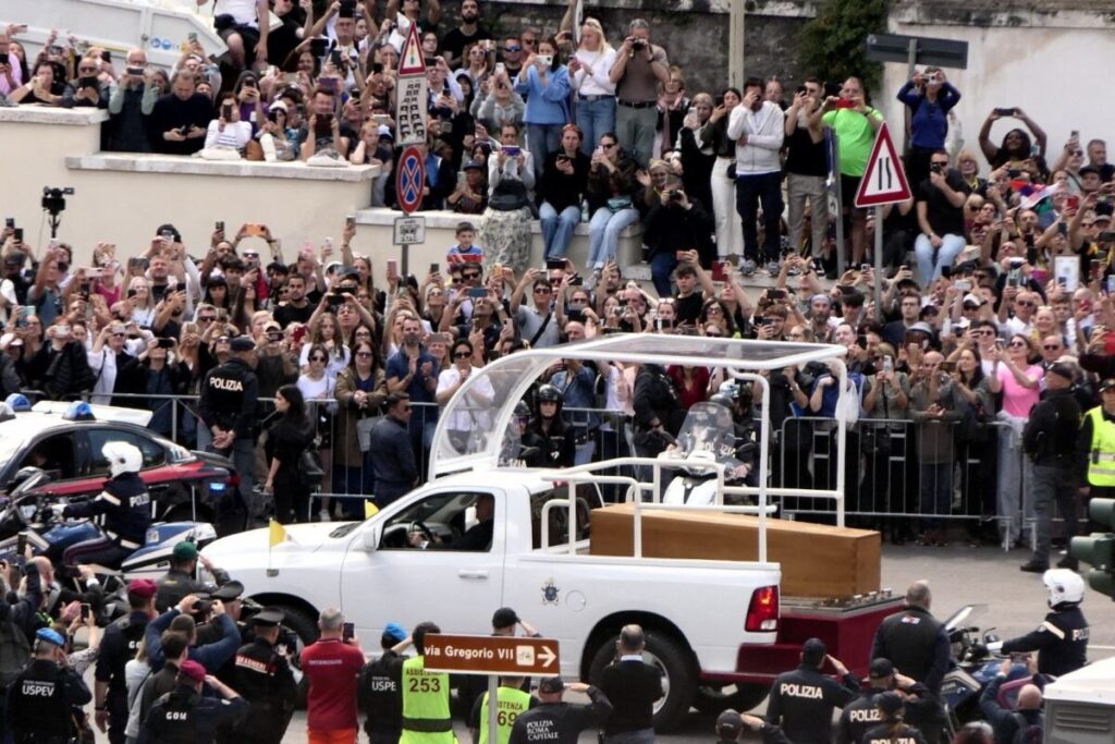 Despedida al papa Francisco