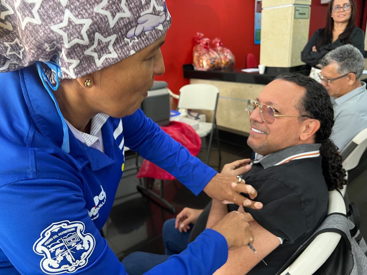 en Las IPS y en los puestos de salud y en los pasos