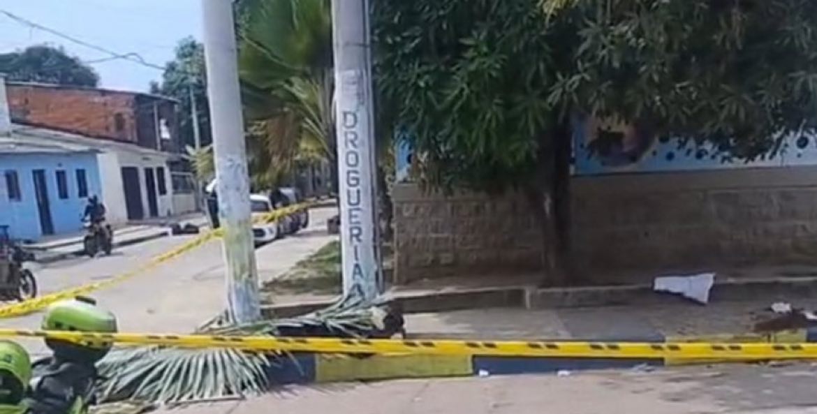 La víctima estaba junto a su padre