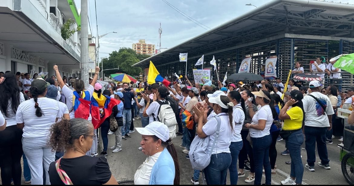 Movilización en Barranquilla
