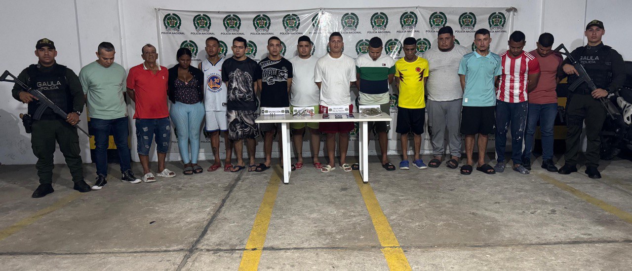 Duro Golpe a la delincuencia